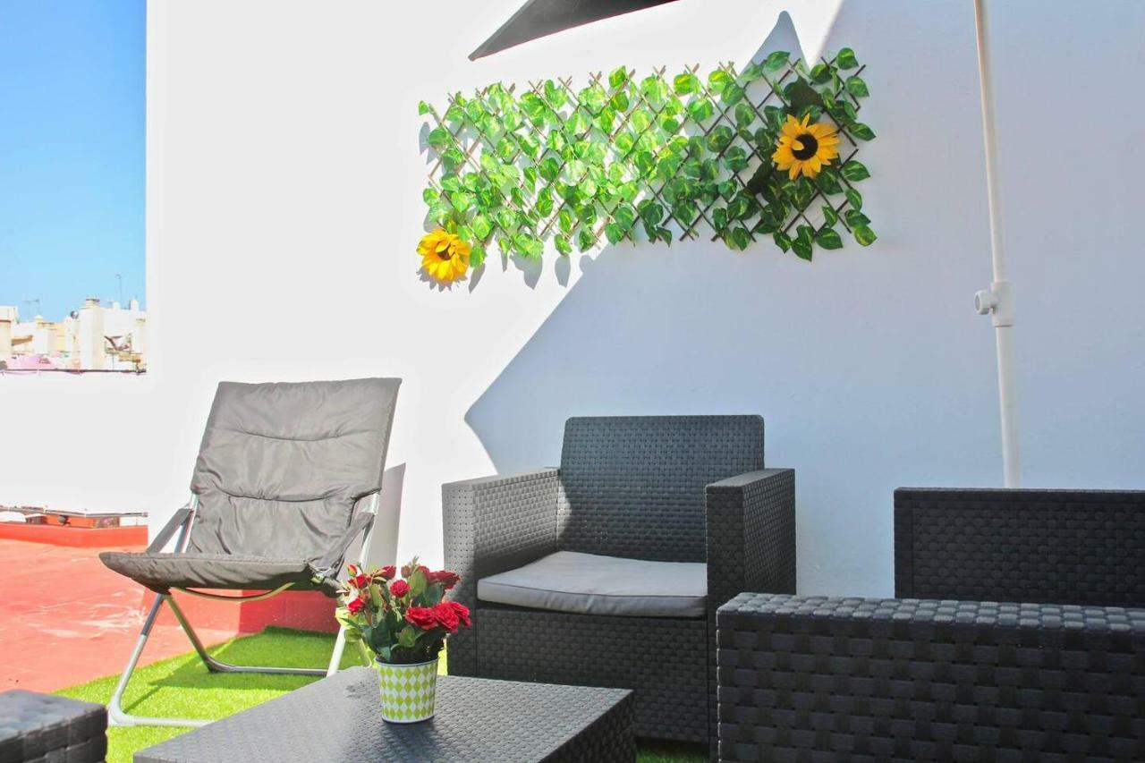 Duplex Terraza Del Falla Cádiz Exterior foto